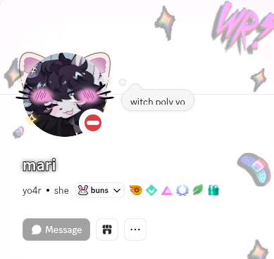 My Discord profile